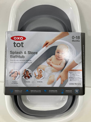 OXO Tot Splash & Store Baby Bathtub