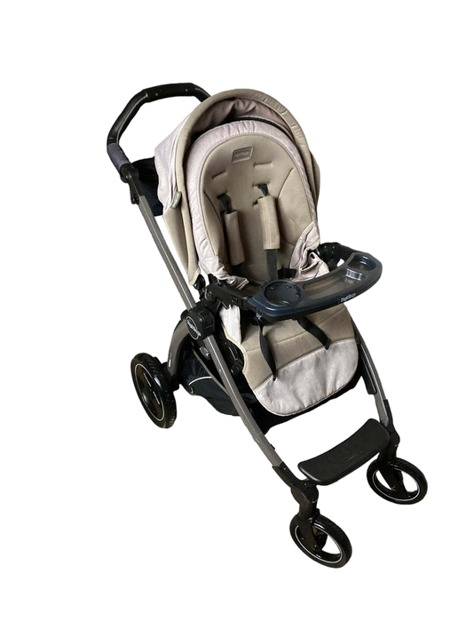 used Peg Perego Book Pop Up Stroller, Cream