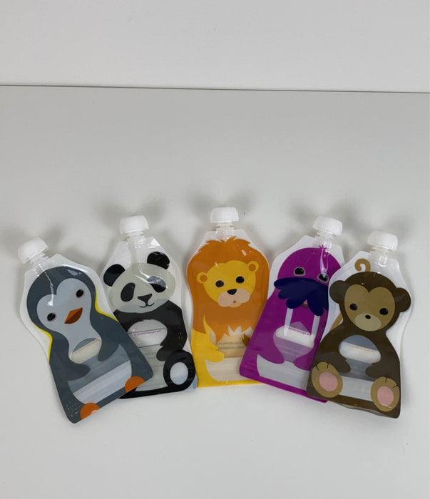Shop Squooshi Reusable Food Pouches 5 oz-6 Count at GoodBuy Gear