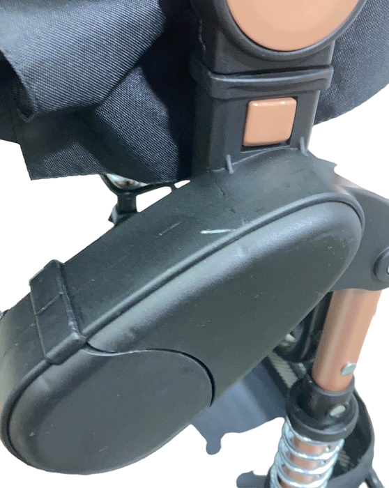 used Kikkaboo Amaia 3-in-1 Transformable Seat Stroller, Black Rose Gold