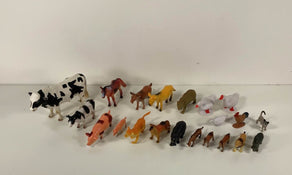 used BUNDLE Plastic Animals