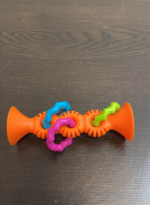 secondhand Fat Brain Toys PipSquigz Teething Toy, Loops