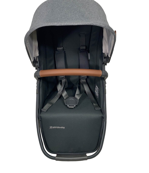 used UPPAbaby VISTA RumbleSeat V2, 2015+, 2022, Greyson (Charcoal Melange)