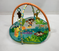 used Bright Starts Activity Gym, zig zag safari