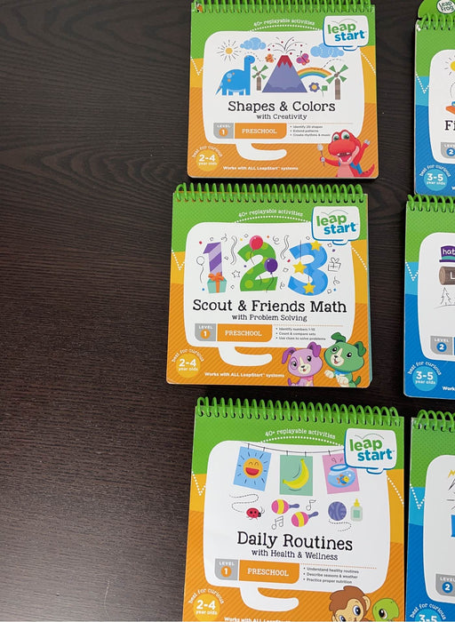 secondhand Leap Frog Leap Start Interactive Learning System, with Books