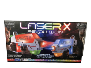 LASER X Revolution Two Player Long Range Laser Tag Gaming Blaster Set