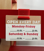 secondhand Melissa & Doug Deluxe One Stop Shop Play Store Set