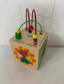 used Educo Naturally Fun Wooden Learning Play Activity Cube