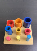 used Quata Rainbow Round Ladder Building Blocks