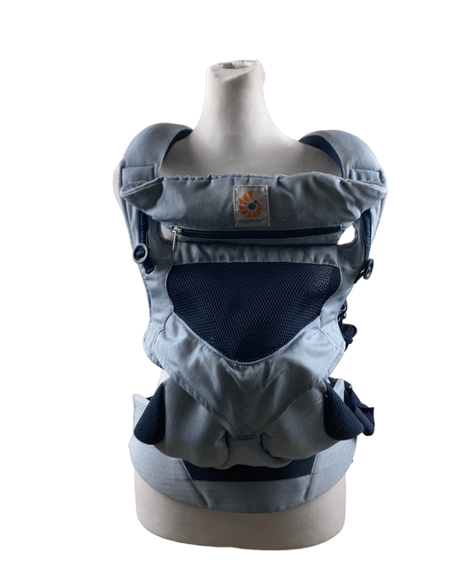 secondhand Ergobaby 360 All Positions Cool Air Mesh Baby Carrier, Chambray