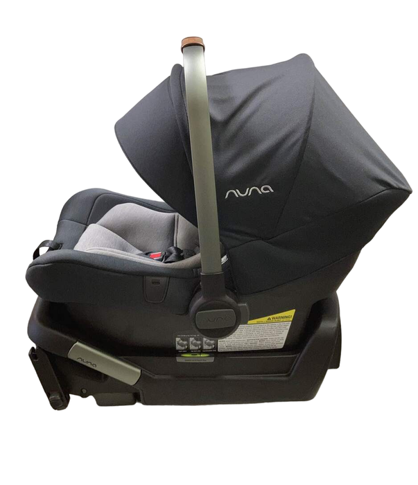 secondhand Nuna Pipa Lite Infant Car Seat, 2021, Caviar