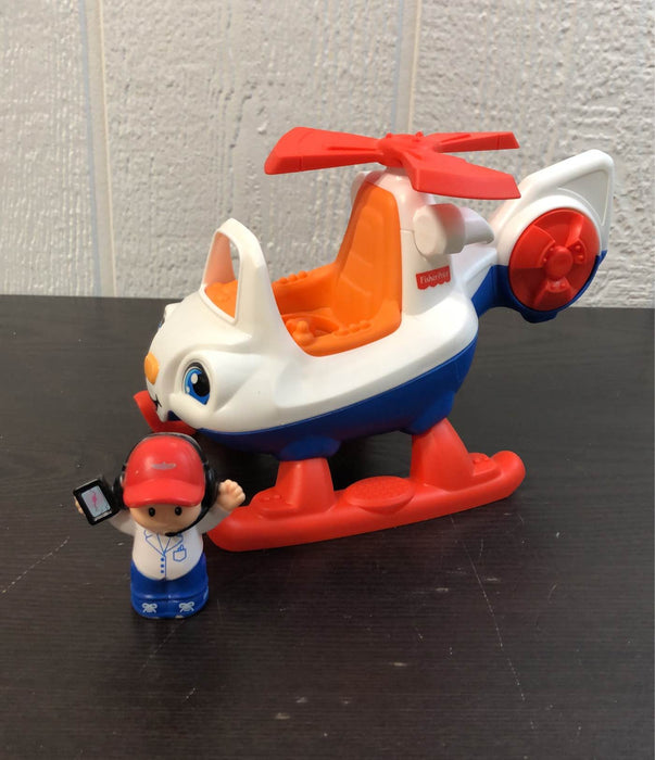 used Fisher Price Little People Helicopter