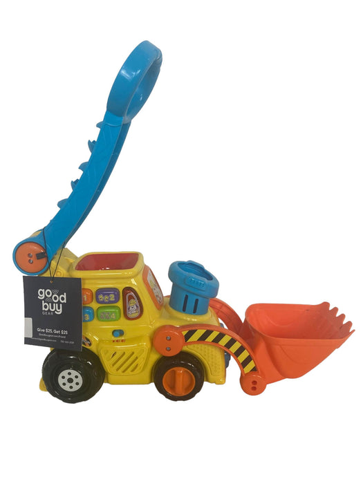 secondhand VTech Pop-A-Balls Push And Pop Bulldozer