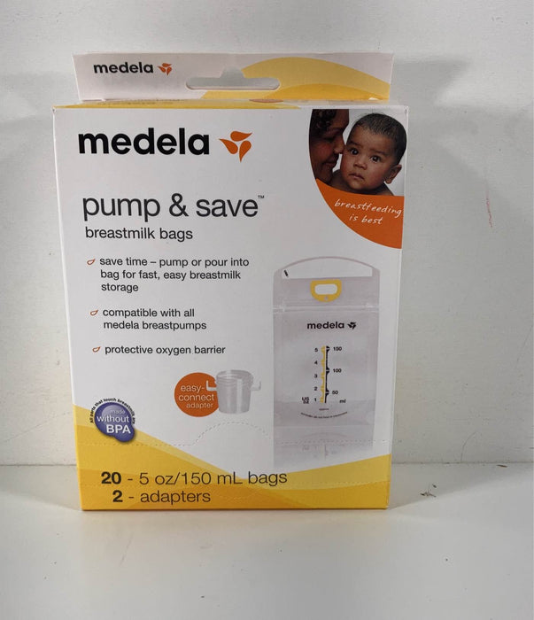 Shop Medela Milk Storage Bags, 5oz 20 Count at GoodBuy Gear