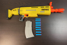 used Nerf Fortnite AR-L Elite Dart Blaster