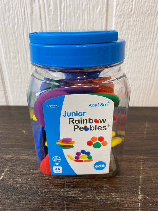 used Edx Education Junior Rainbow Pebbles