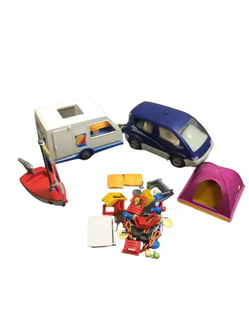 used Playmobil Vintage Camping Set