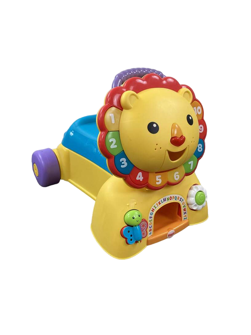 secondhand Fisher Price 3-in-1 Sit, Stride, and Ride Lion Toy