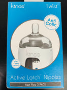 used Kiinde Active Latch Nipples, Fast flow