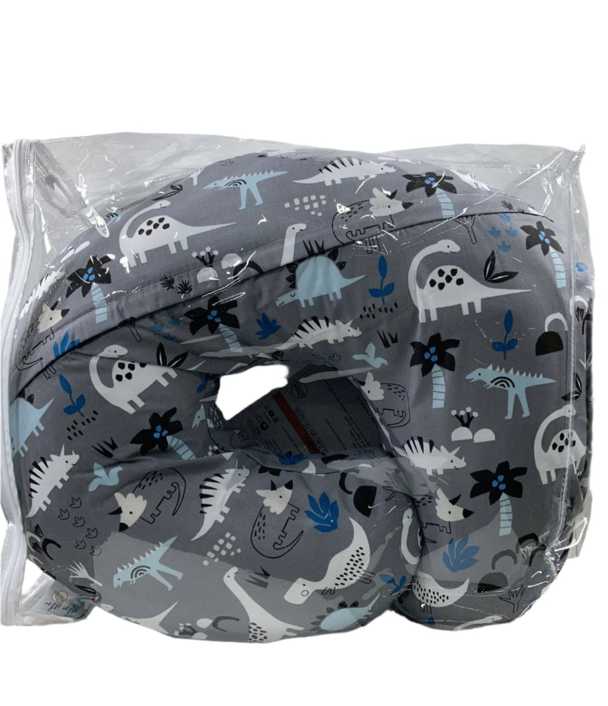 Boppy Nursing Pillow, Gray Dinosaurs
