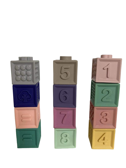 used B. toys One Two Squeeze Blocks