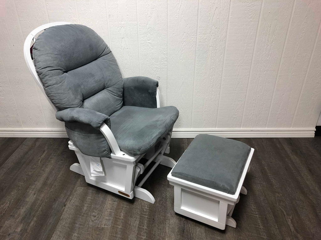 Shermag Glider and Ottoman