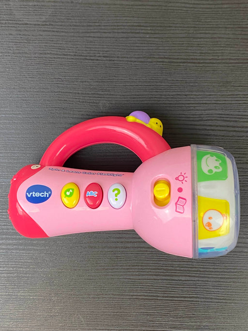 secondhand VTech Spin & Learn Color Flashlight