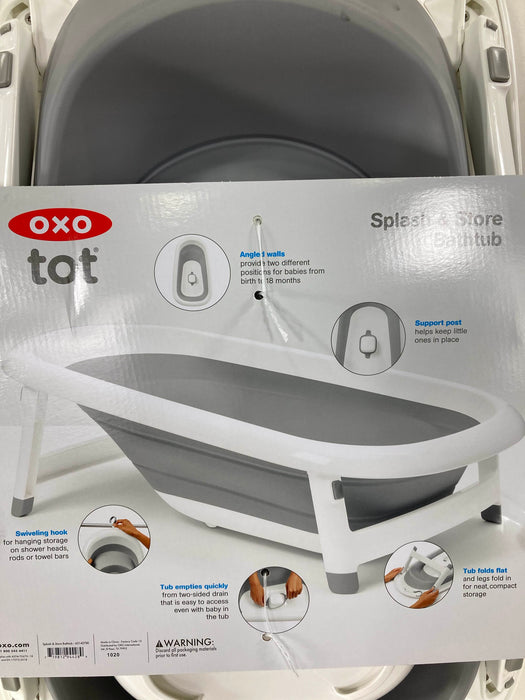 Shop OXO Tot Splash & Store Baby Bathtub at GoodBuy Gear
