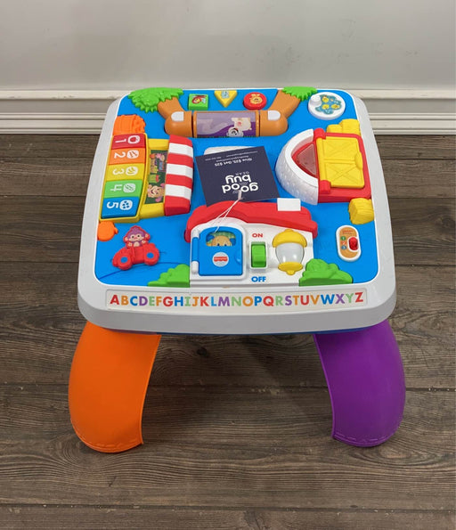 secondhand Fisher Price Laugh & Learn Learning Table, Puppy & Friends