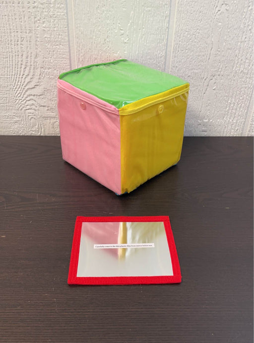 used Discount School Supply Clear Pocket Activity Cube