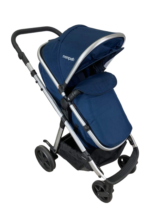 used Mompush Meteor 2 Stroller, Navy Blue, 2022