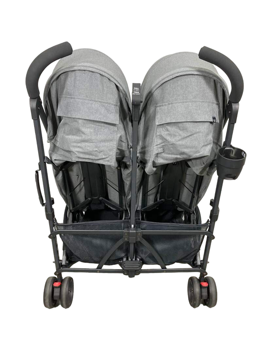 UPPAbaby G-Link V2 Double Stroller, 2022, Greyson (Charcoal Melange)