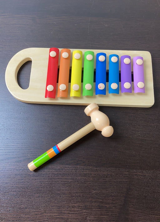 used Hape Rainbow Xylophone
