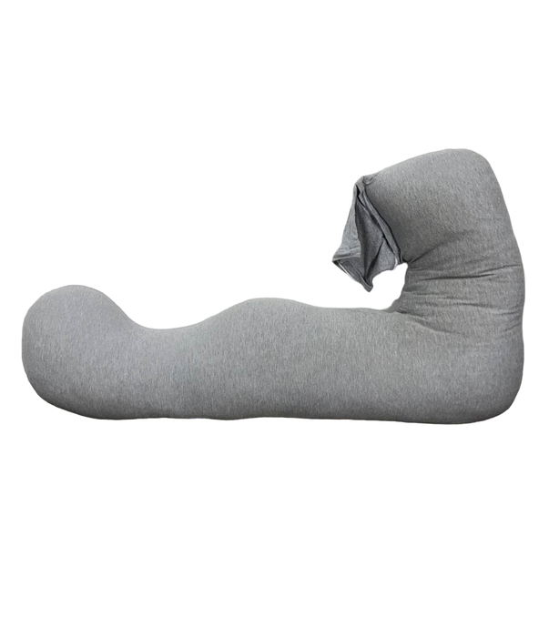 secondhand Pharmedoc Full Body U-Shaped Pregnancy Pillow, Grey