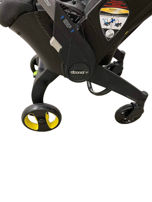 used Doona Infant Car Seat & Stroller Combo, 2021, Nitro Black