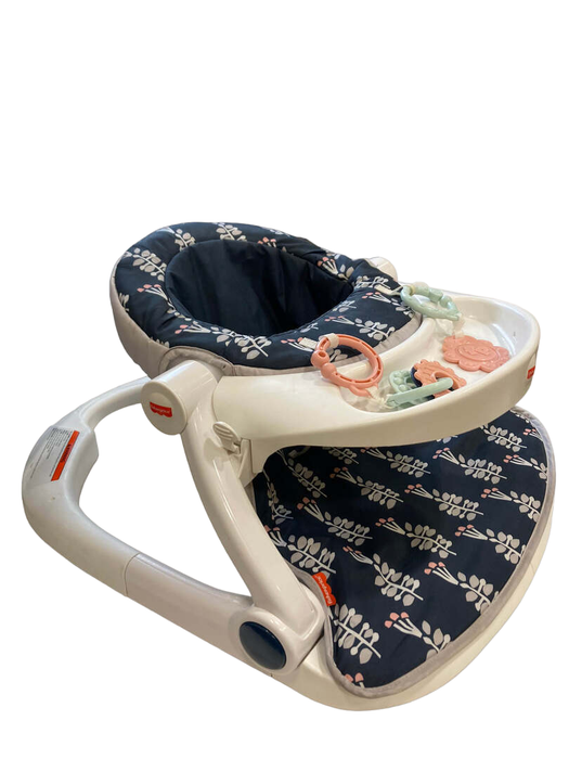 Shop Fisher Price Sit-Me-Up Floor Seat, Navy Garden at GoodBuy Gear