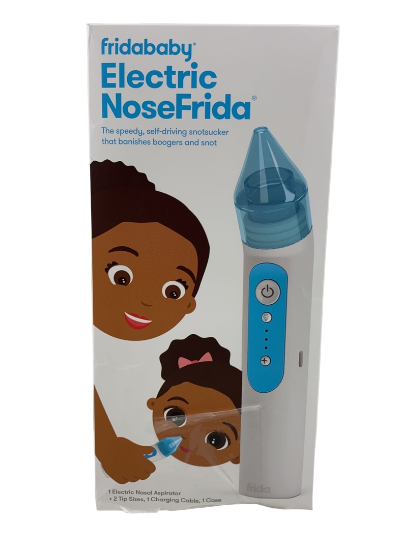 FridaBaby White NoseFrida USB Rechargeable Electric Nasal Aspirator