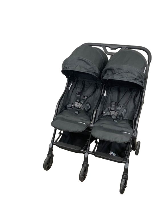 used Mompush Lithe Double Stroller, 2022, Black