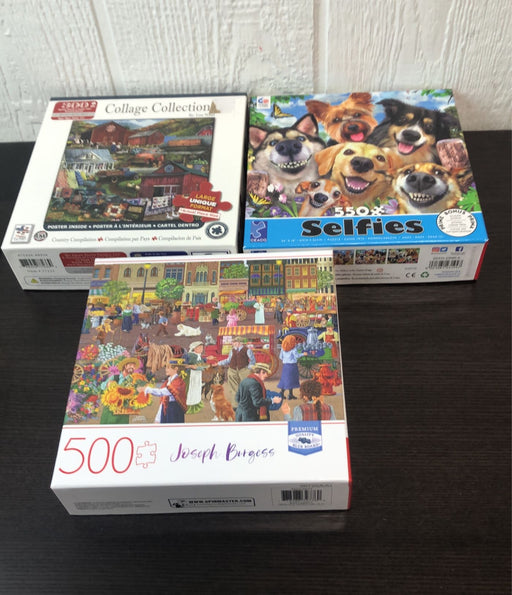 secondhand BUNDLE Jigsaw Puzzles