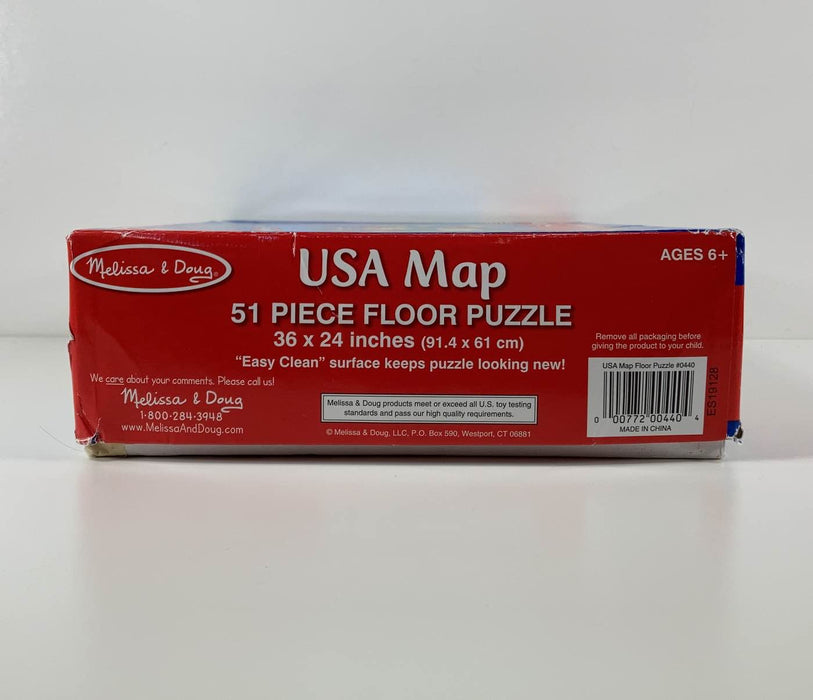 used Melissa & Doug Floor Puzzle