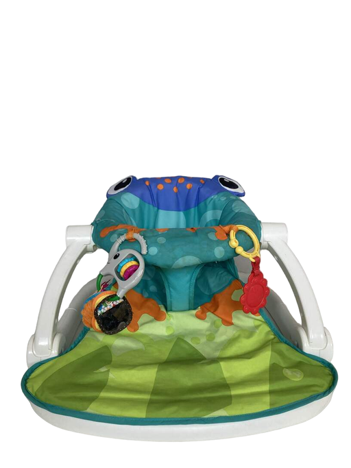 used Fisher Price Sit-Me-Up Floor Seat, Frog
