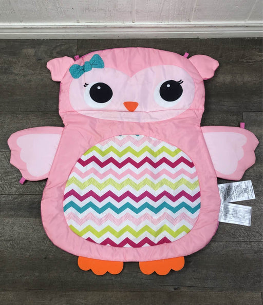 secondhand Bright Starts Tummy Time Prop & Play Mat, Owl