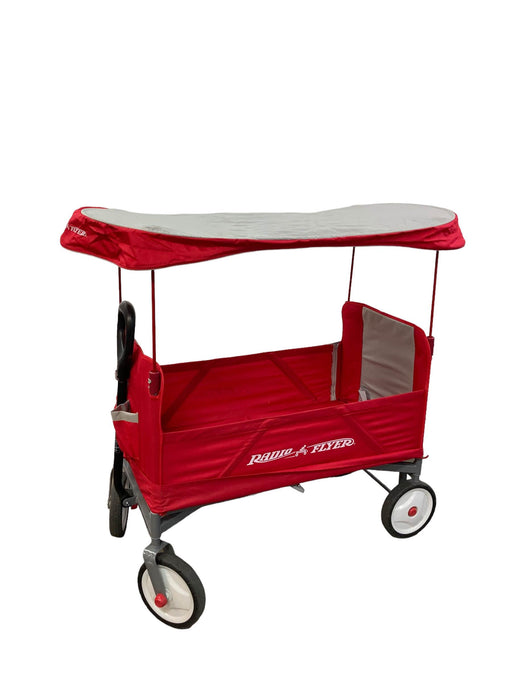 used Radio Flyer 3-in-1 EZ Fold Wagon With Canopy