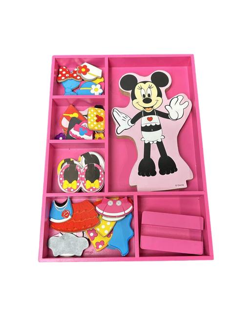 used Melissa & Doug Mix And Match Dress-Up Wooden Play Set