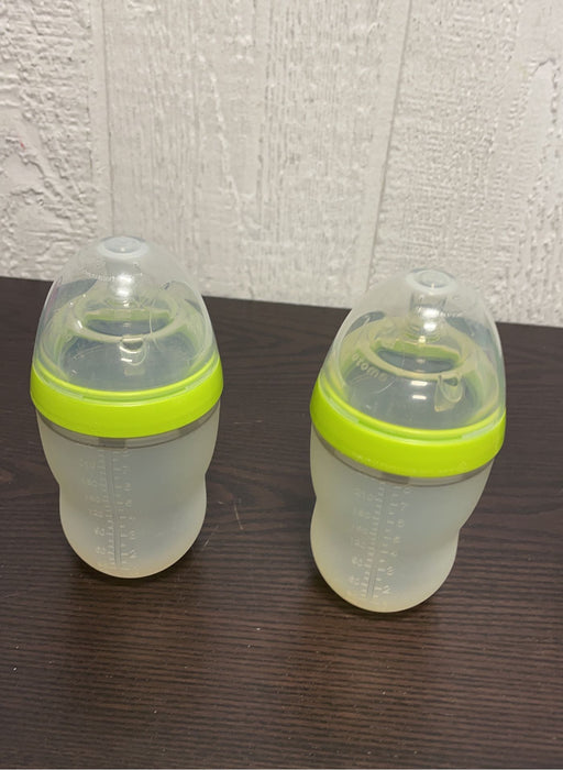 secondhand Comotomo Baby Bottle Bundle