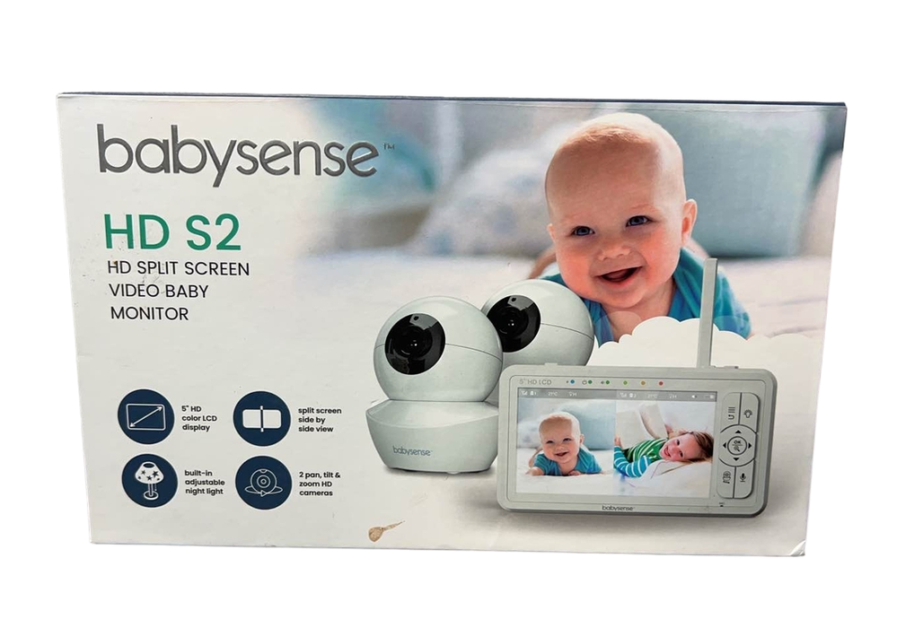 used Babysense Split-Screen Video Monitor