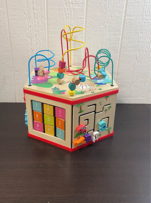 used Top Bright 7-in-1 Wooden Activity Cube Toy