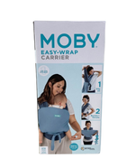 used Moby Easy Wrap,  Sea Spray Blue