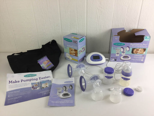 used Lansinoh Double Electric Breast Pump