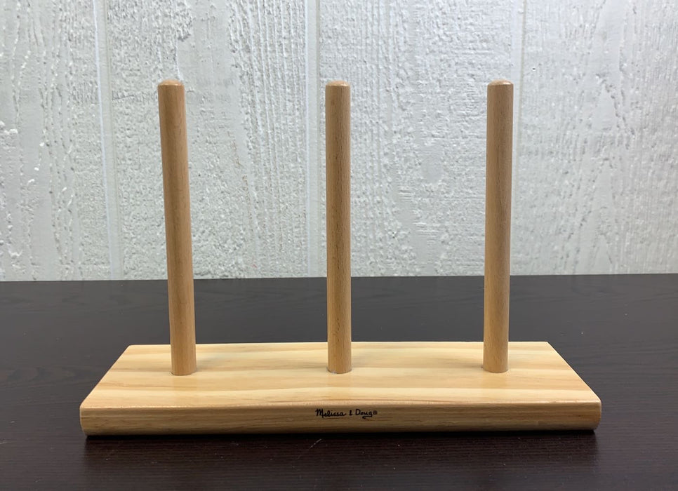 secondhand Melissa & Doug Geometric Stacker